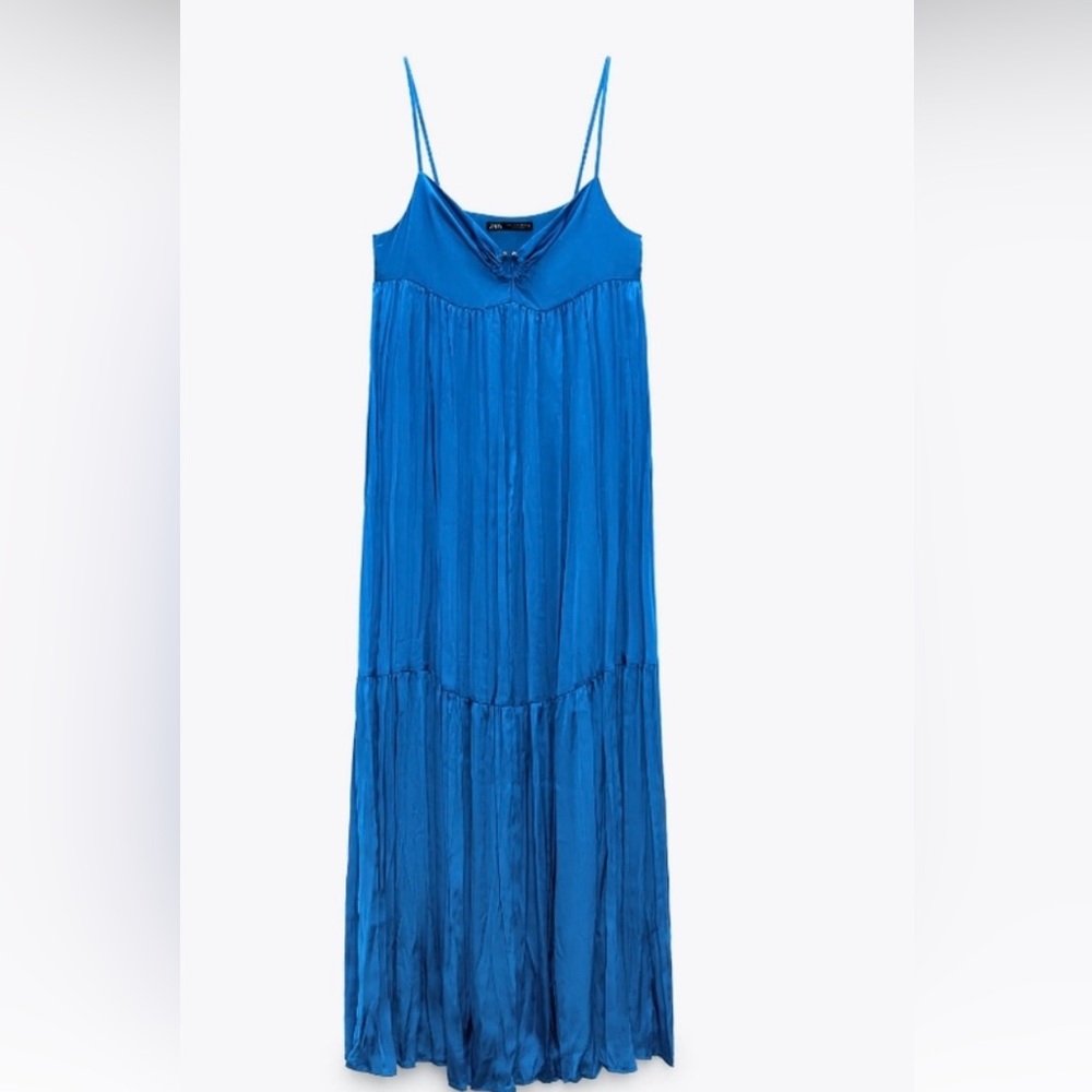 *NWT* Zara Sateen Oversized Dress
